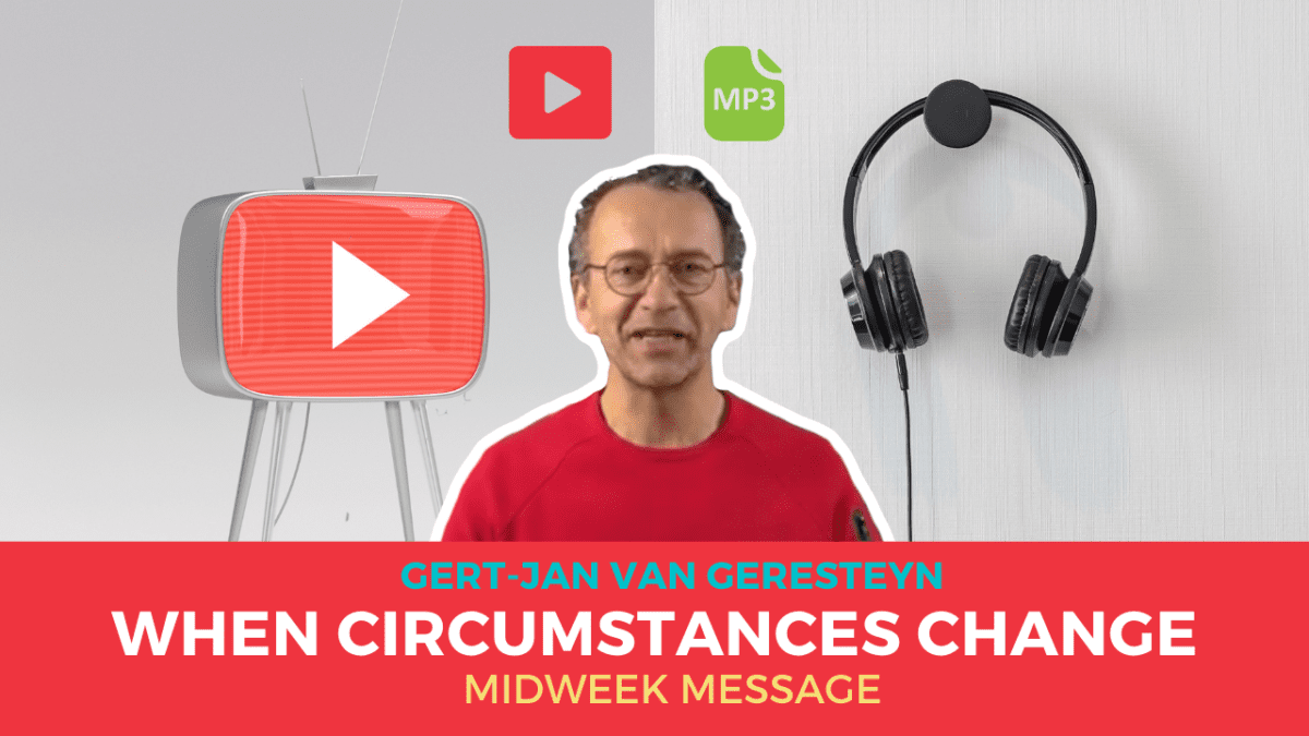 What to do when Circumstances Change