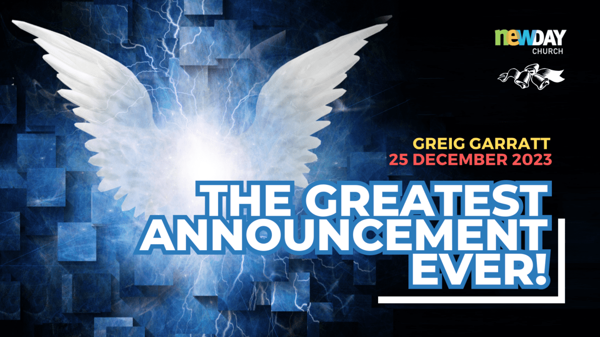 The Greatest Announcement Ever - Christmas Day 2023